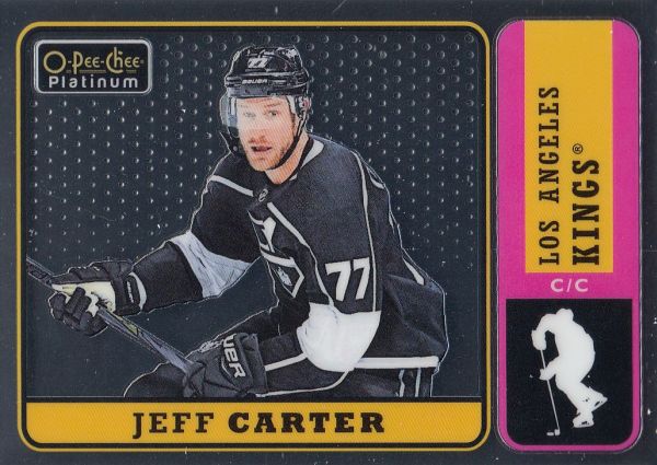 paralel karta JEFF CARTER 18-19 OPC Platinum Retro číslo R-51