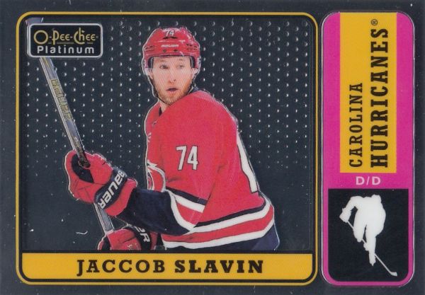paralel karta JACCOB SLAVIN 18-19 OPC Platinum Retro číslo R-6