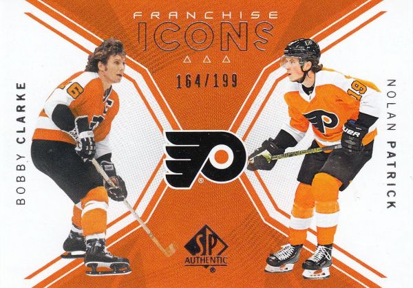 insert karta CLARKE/PATRICK 18-19 SP Authentic Franchiese Icons /199