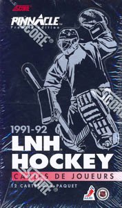 1991-92 Pinnacle Hockey Score Canadian Ed. Box