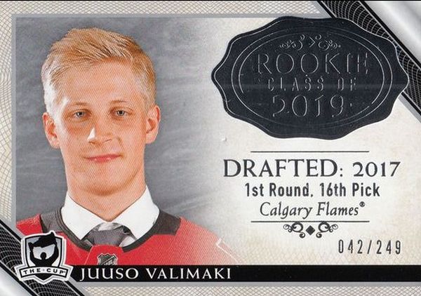 insert RC karta JUUSO VALIMAKI 18-19 UD The CUP Rookie Class of 2019 /249