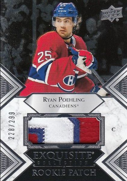 patch RC karta RYAN POEHLING 19-20 Exquisite Rookie Patch /299