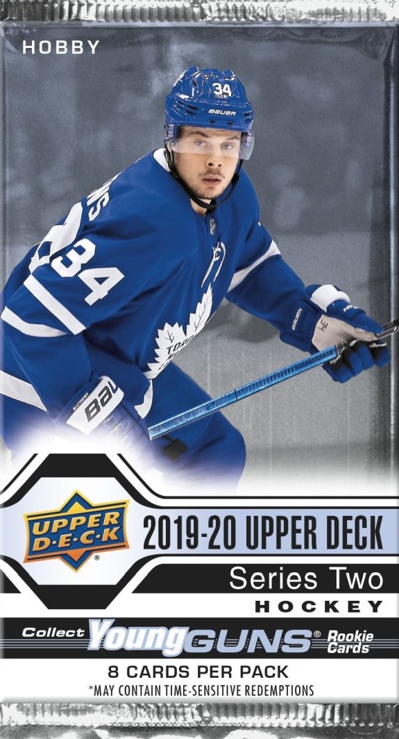 2019-20 Upper Deck Series 2 Hockey Hobby Balíček