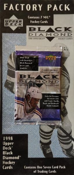 1997-98 UD Black Diamond Hockey Blister