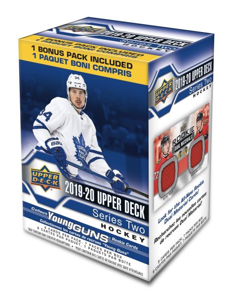 2019-20 Upper Deck Series 2 Hockey Blaster Box