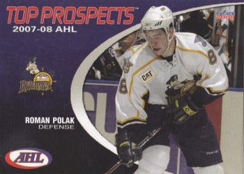 insert RC karta ROMAN POLÁK 07-08 Choice AHL Top Prospects číslo 29
