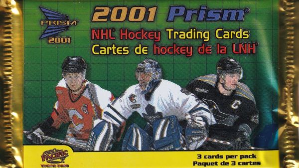 2000-01 Pacific Prism McDonald Hockey Balíček