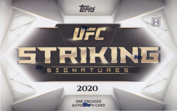 2019-20 Topps UFC Striking Signatures Box
