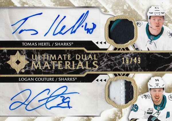 AUTO patch karta HERTL/COUTURE 18-19 UD Ultimate Dual Materials /49