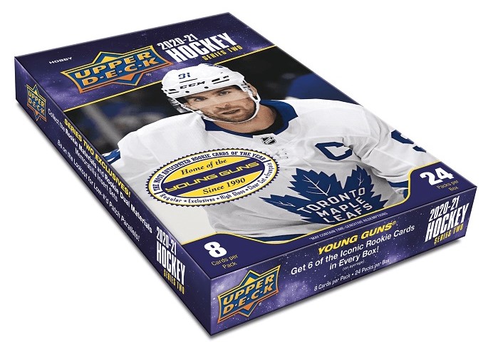 2020-21 UD Series 2 Hockey Hobby Box