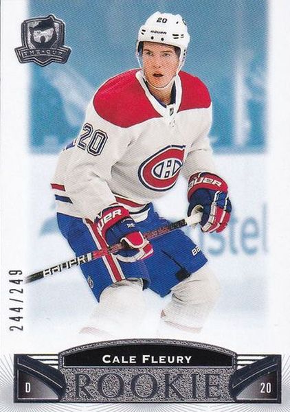 insert RC karta CALE FLEURY 19-20 UD The CUP Rookie /249
