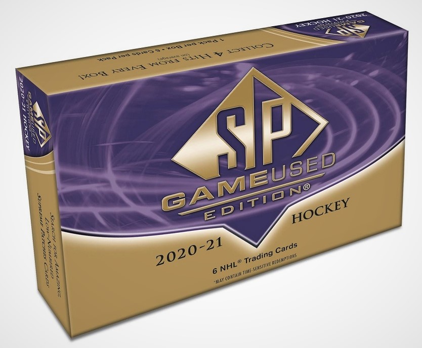 2020-21 Upper Deck SP Game Used Hockey Hobby Box