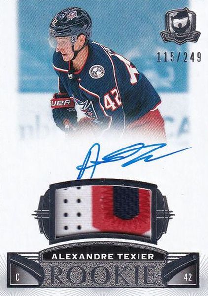 AUTO RC patch karta ALEXANDRE TEXIER 19-20 UD The CUP Rookie /249