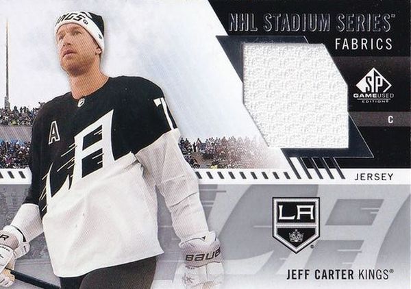 jersey karta JEFF CARTER 20-21 SPGU NHL Stadium Series číslo SSF-JC