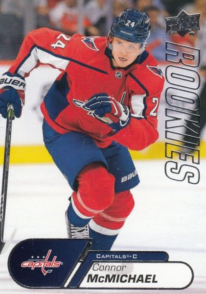 insert RC karta CONNOR McMICHAEL 20-21 NHL Rookie Box Set Rookies číslo 2