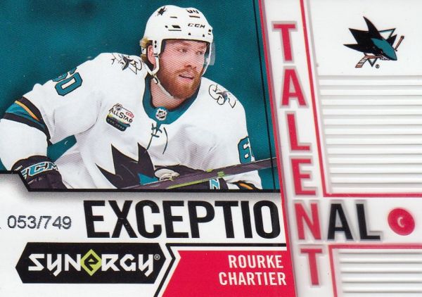 insert RC karta ROURKE CHARTIER 18-19 Synergy Exceptional Talent /749