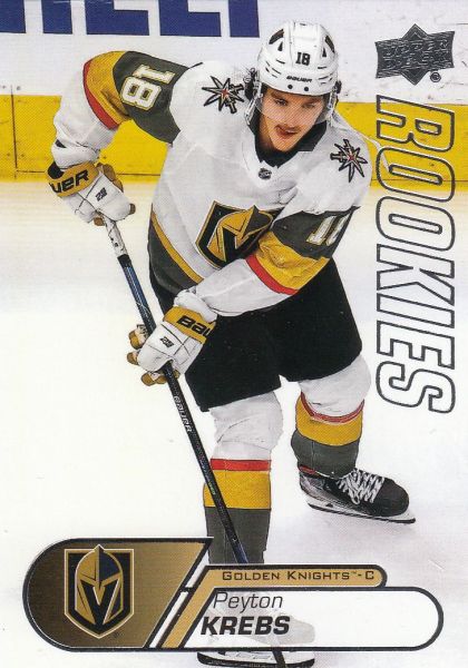 insert RC karta PEYTON KREBS 20-21 NHL Rookie Box Set Rookies číslo 16