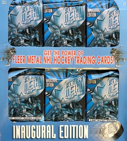 1995-96 Fleer Metal Hockey Jumbo Box