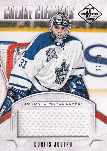 jersey karta CURTIS JOSEPH 12-13 Limited Crease Cleaners /99