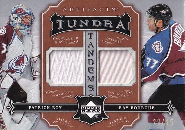 patch karta ROY/BOURQUE 07-08 Artifacts Tundra Tandems /35