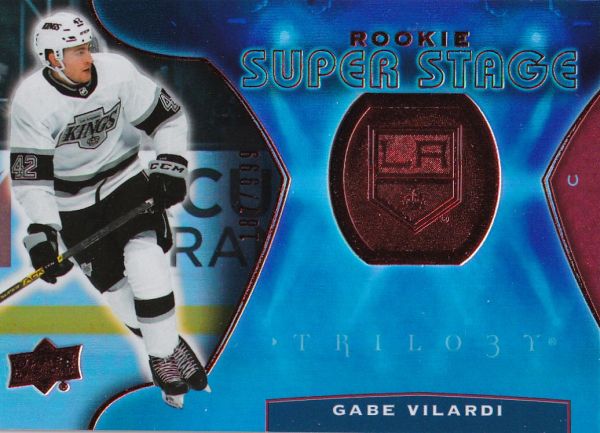 insert RC karta GABE VILARDI 20-21 Trilogy Rookie Super Stage Red /999