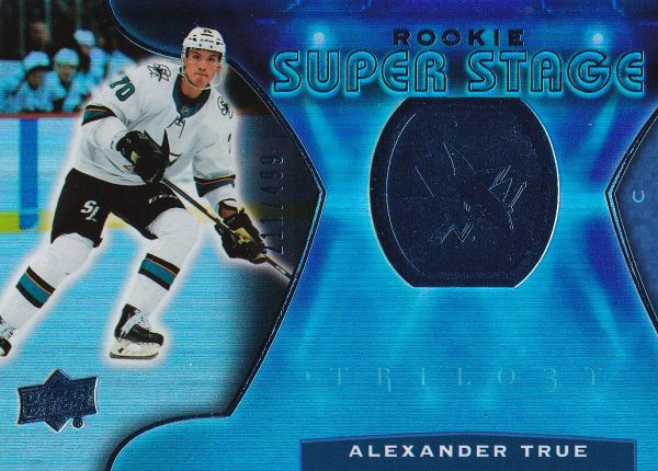 insert RC karta ALEXANDER TRUE 20-21 Trilogy Rookie Super Stage Blue /499