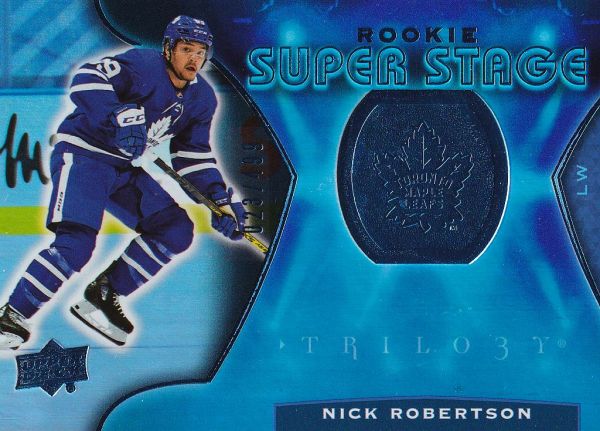 insert RC karta NICK ROBERTSON 20-21 Trilogy Rookie Super Stage Blue /499