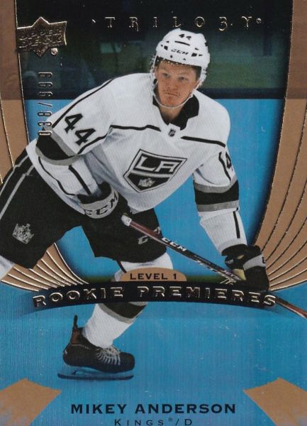 insert RC karta MIKEY ANDERSON 20-21 Trilogy Rookie Premieres Level 1 /999