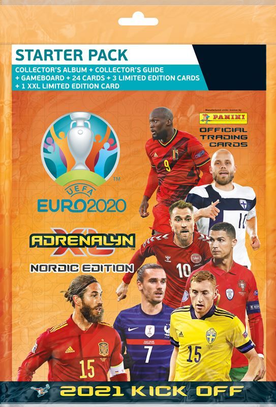 Album Panini Adrenalyn XL UEFA EURO 2020 KickOff Starter Pack
