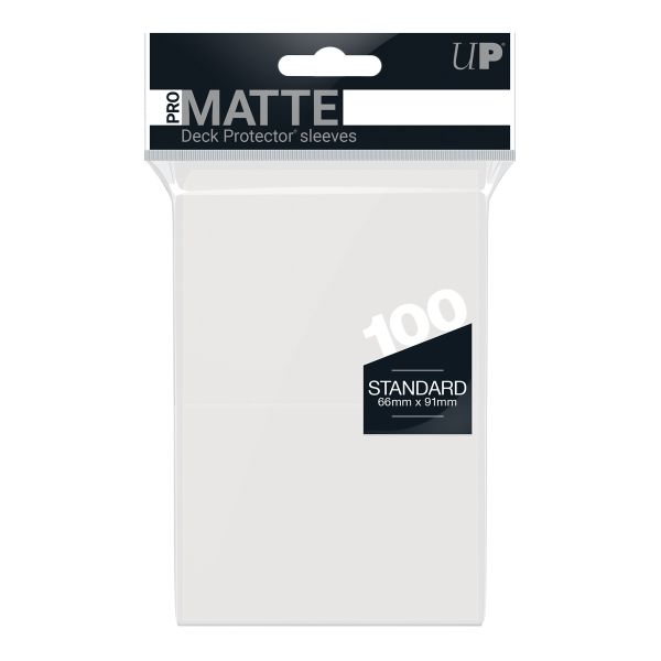PRO-Matte 100ct Standard Deck Protector® sleeves: Clear