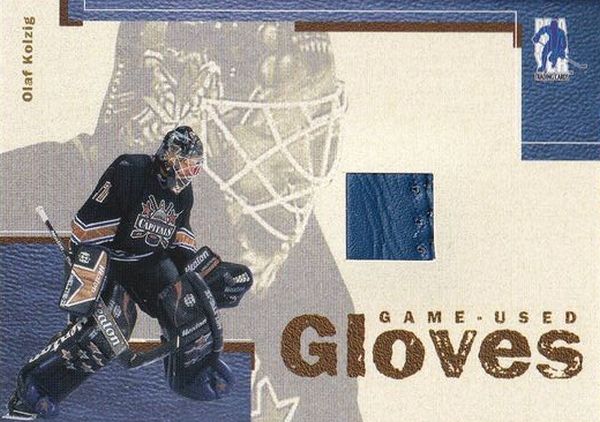 glove karta OLAF KOLZIG 03-04 BAP Memorabilia Game-Used Gloves /30