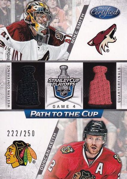 jersey karta SMITH/KEITH 12-13 Certified Path to the Cup /250