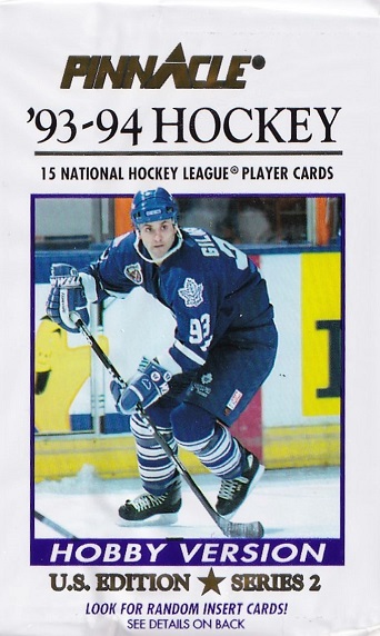1993-94 Pinnacle Series 2 US Edition Hockey Hobby Balíček