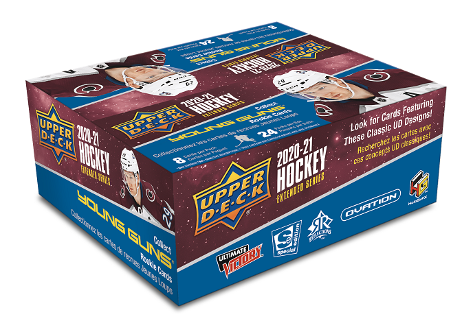 2020-21 UD Extended Series Hockey Retail Box