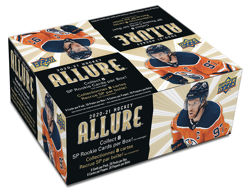 2020-21 Upper Deck Allure Hockey Retail Box