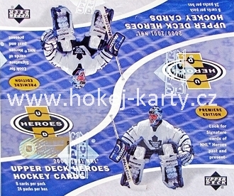 2000-01 Upper Deck Heroes Hockey Retail Box