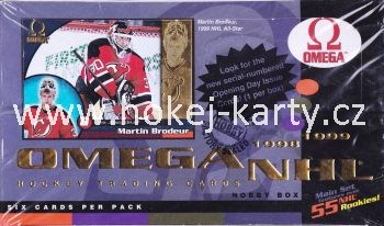 1998-99 Pacific Omega Hockey Hobby Box