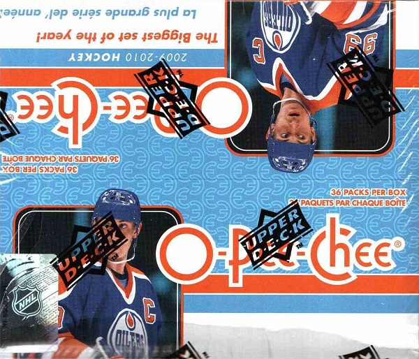 2009-10 Upper Deck O-Pee-Chee Hockey Retail Box