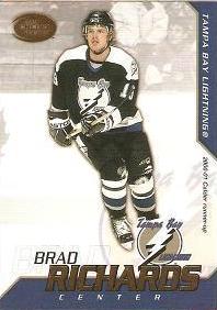 řadová karta BRAD RICHARDS 02-03 Calder Hockey číslo 4