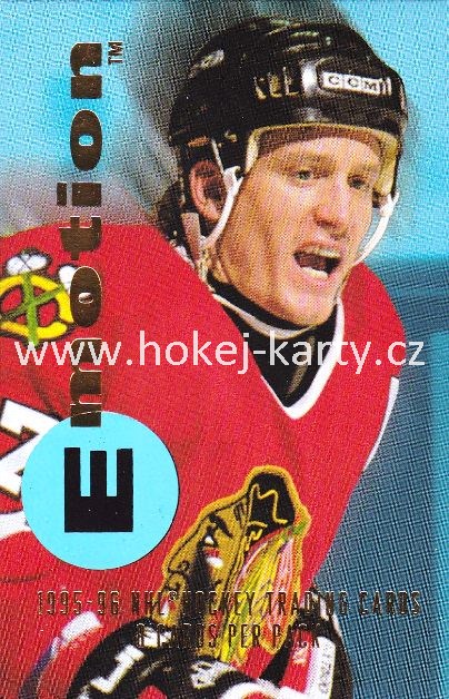 1995-96 SkyBox Emotion Hockey Hobby Balíček