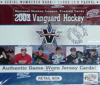 2002-03 Pacific Vanguard Hockey Retail Box