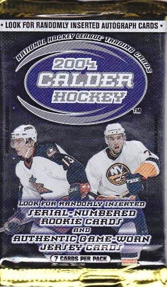2003-04 Pacific Calder Hockey HOBBY Balíček
