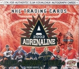 2001-02 Pacific Adrenaline Hockey HOBBY Box