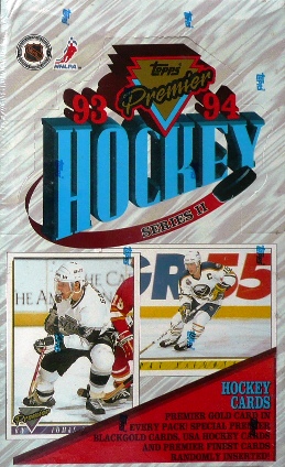1993-94 Topps Premier Series 2 Hockey Balíček