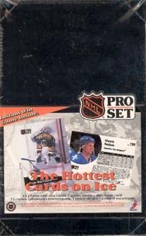 1991-92 Pro Set French Series 1 Hockey Box
