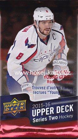 2015-16 UD Series 2 Hockey Retail Balíček