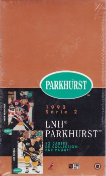 1991-92 Parkhurst Series 2 French Hockey Box