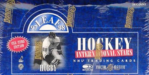 1997-98 Leaf International USA/EURO Hockey Hobby Box