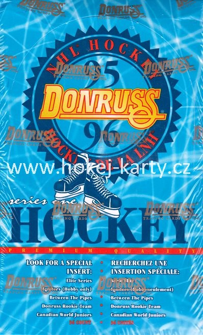 1995-96 Donruss Series 1 Hockey Hobby Box