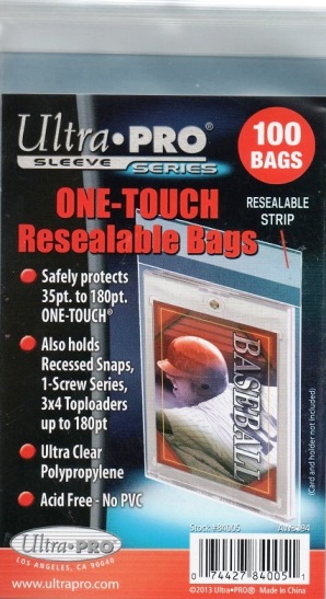 UP Obaly One Touch Resealable Bags (100 ks)